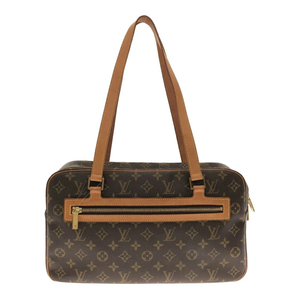LOUIS VUITTON Cite Shoulder Bag Monogram Canvas
